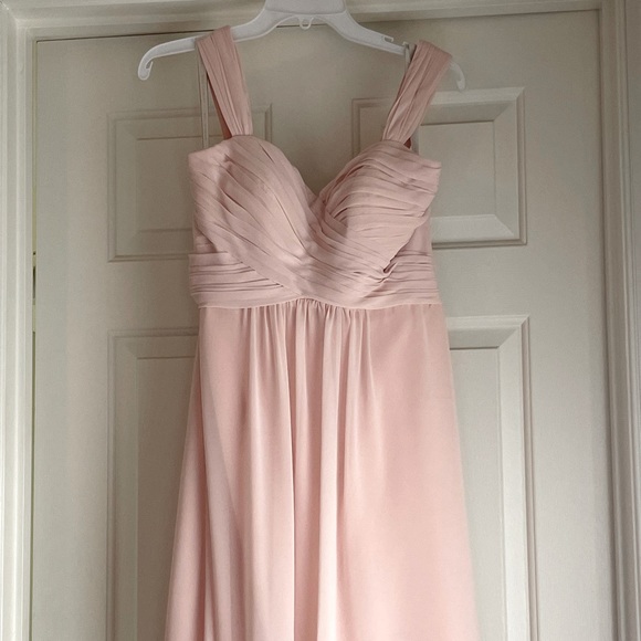 LIKE NEW Bill Levkoff Chiffon Bridesmaids Dress - Picture 1 of 6